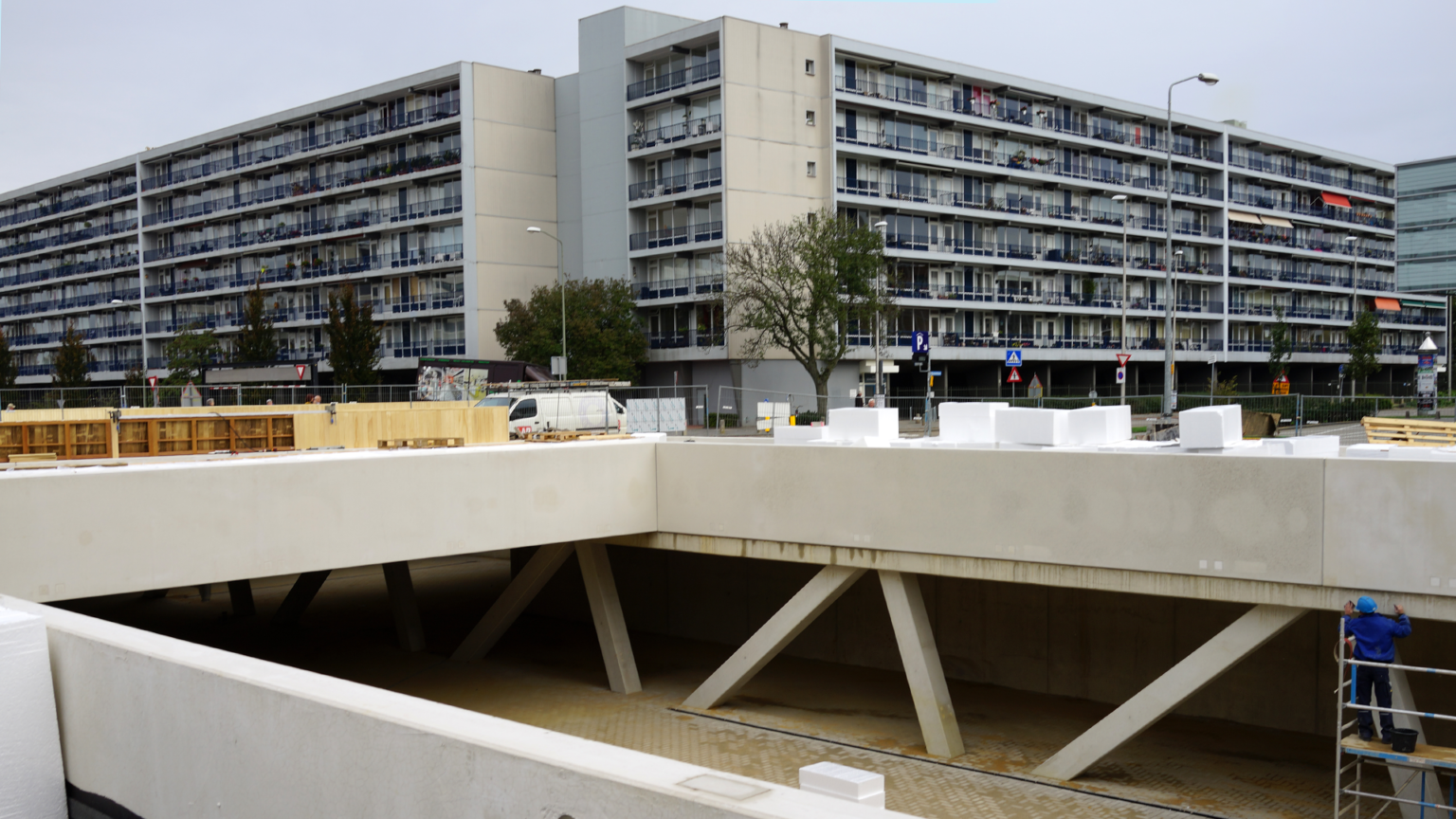 Winkelcentrum t Loon_intensief groendak op ondergrondse parkeergarage_WEB (13)